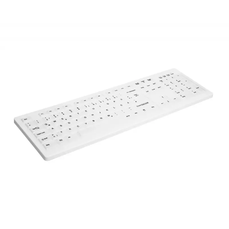 Contour Design Active Key AK-C8100F-FUS-W/GE Tastatur Medizinisch RF Wireless QWERTZ Deutsch Weiß
