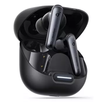 In-Ear-Kopfhörer kabellos Anker Liberty 4 NC — Schwarz, Bluetooth, USB-C-Ladefunktion