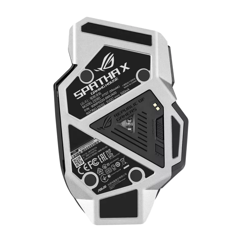 ASUS ROG Spatha X Maus Gaming Rechtshänder RF Wireless + USB Type-C Optisch 19000 DPI