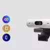 Webcam Logitech Brio 500 Full HD 4MP USB-C Weiß