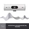 Webcam Logitech Brio 500 Full HD 4MP USB-C Weiß