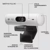 Webcam Logitech Brio 500 Full HD 4MP USB-C Weiß