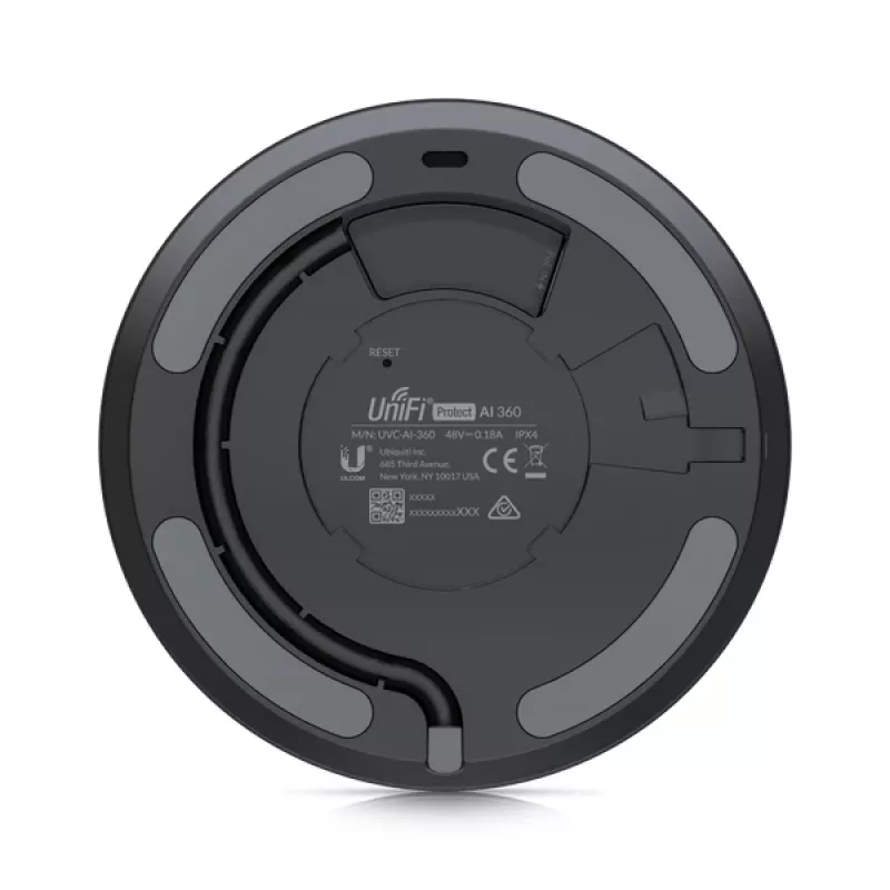 UBIQUITI NETWORKS Ai 360 Dome IP-Überwachungskamera für Innen- und Außenbereich, 1920 x 1920 Pixel, Deckenmontage
