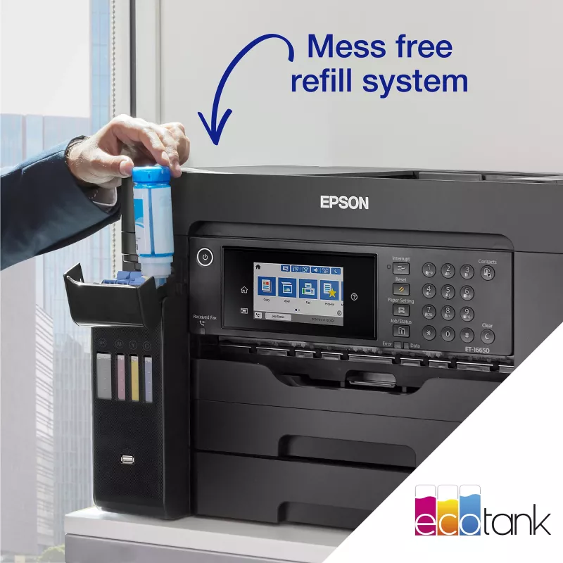 Epson EcoTank ET-16655 Tintenstrahl A3 4800 x 1200 DPI 32 ppm Wi-Fi