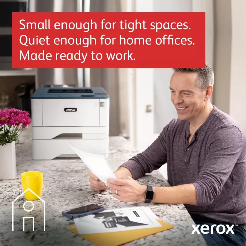 Xerox B310 A4 40ppm Wireless Duplex Printer PS3 PCL5e/6 2 Trays Total 350 Sheets