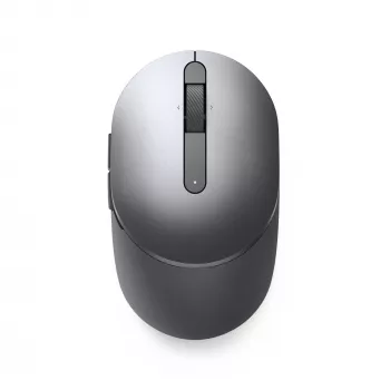 DELL Pro Plus Compact Maus – MS5120W – Titan Gray, beidhändig, optisch, RF Wireless + Bluetooth, 1600 dpi, grau, titan