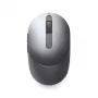 DELL Pro Plus Compact Maus – MS5120W – Titan Gray, beidhändig, optisch, RF Wireless + Bluetooth, 1600 dpi, grau, titan