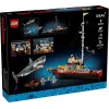Konstruktionsspielzeug LEGO Ideas 21350 Jaws Set — 1497 Teile, 3 Minifiguren, Boot und ikonischer Hai, empfohlen ab 18 Jahren