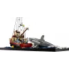 Konstruktionsspielzeug LEGO Ideas 21350 Jaws Set — 1497 Teile, 3 Minifiguren, Boot und ikonischer Hai, empfohlen ab 18 Jahren