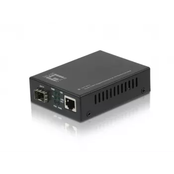 LevelOne RJ45-zu-SFP Gigabit Medienkonverter, PoE PD