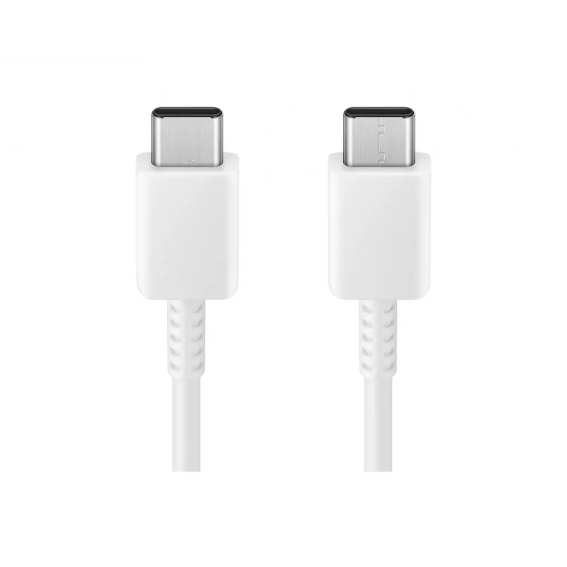 Samsung USB-C-auf-USB-C-Kabel 3A 1,8 m — USB-C-zu-USB-C-Stecker, weiß
