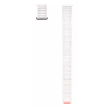 Samsung Stoffarmband (S/M) für Galaxy Watch 7, Band, Smartwatch, Pink, Weiß, Samsung, Galaxy Watch 7, Galaxy Watch4/5/6/7/FE/4 Classic/5 Classic/5 Pro, Stoff