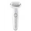 Epilator BRAUN 9-011 3D Silk-epil 9 Flex Wet & Dry — 40 Pinzetten, Akku, Massage, Weiß/Grau