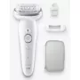 Epilator BRAUN 9-011 3D Silk-epil 9 Flex Wet & Dry — 40 Pinzetten, Akku, Massage, Weiß/Grau