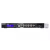 QNAP QGD-1600P Managed Gigabit Ethernet (10/100/1000) Power over Ethernet (PoE) 1U Schwarz, Grau