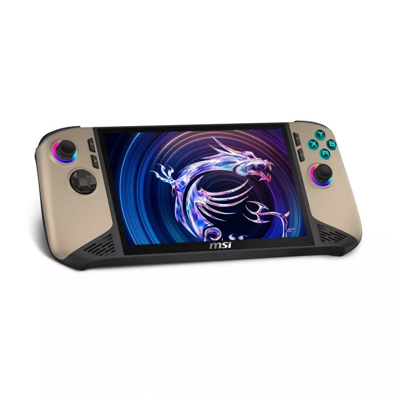 MSI CLAW 8 AI+ A2VM-015DE tragbare Spielkonsole 20,3 cm (8 Zoll) 1 TB Touchscreen Wi-Fi Beige