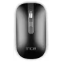 INCA Wireless Maus IWM-531RA – Bluetooth & RF Wireless 2,4 GHz – 1600 dpi – Schwarz/Silber