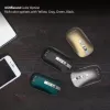 INCA Wireless Maus IWM-531RA – Bluetooth & RF Wireless 2,4 GHz – 1600 dpi – Schwarz/Silber