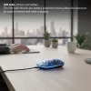 INCA Wireless Maus IWM-531RA – Bluetooth & RF Wireless 2,4 GHz – 1600 dpi – Schwarz/Silber