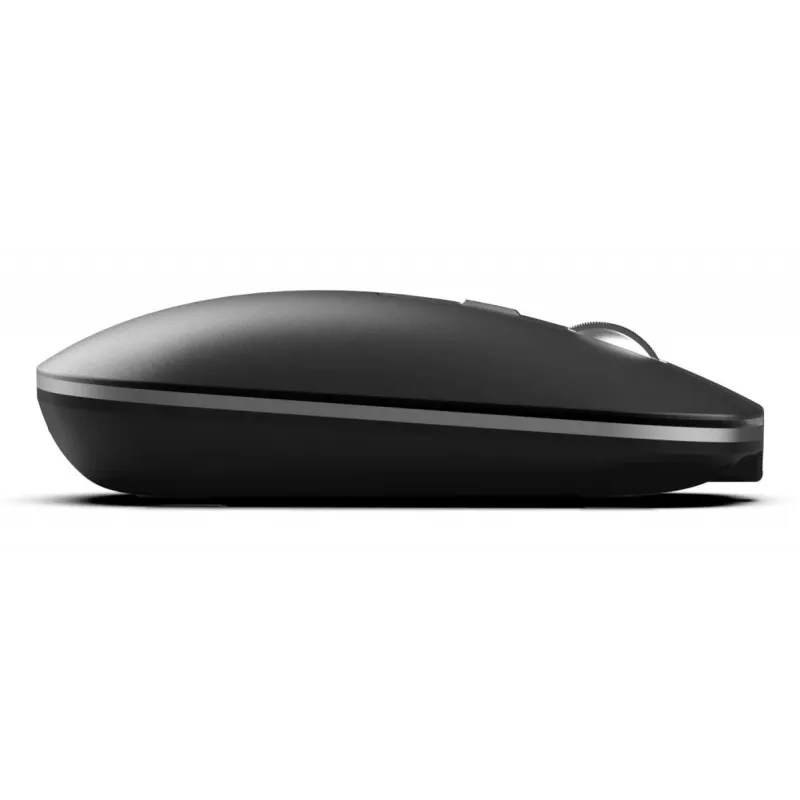 INCA Wireless Maus IWM-531RA – Bluetooth & RF Wireless 2,4 GHz – 1600 dpi – Schwarz/Silber