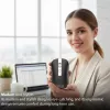 INCA Wireless Maus IWM-531RA – Bluetooth & RF Wireless 2,4 GHz – 1600 dpi – Schwarz/Silber