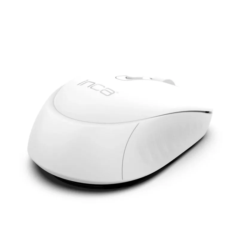 INCA Wireless Maus Iwm-243rb Candy Design - Rf Wireless 2,4GHz - 1600dpi - Weiß