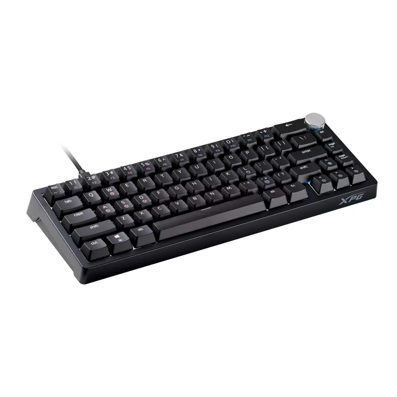 XPG SORCERER MINI GAMING-TASTATUR, Kabelgebunden, USB, Mechanisch, QWERTY, RGB LED, Schwarz