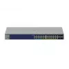 Managed Gigabit PoE Switch Netgear GS728TXUP — 24 × 10/100/1000 RJ-45, 128 Gbit/s, 1U, Rack-Montage