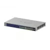 Managed Gigabit PoE Switch Netgear GS728TXUP — 24 × 10/100/1000 RJ-45, 128 Gbit/s, 1U, Rack-Montage
