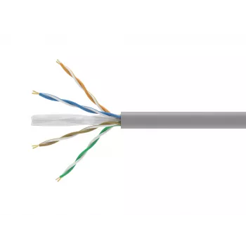 Equip 404537 Netzwerkkabel, grau, 305 m, Cat6 U/UTP (UTP)