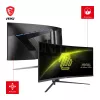 MSI MAG 345CQRDE Computer-Monitor 86,4 cm (34 Zoll) 3440 x 1440 Pixel UltraWide Dual Quad HD Schwarz