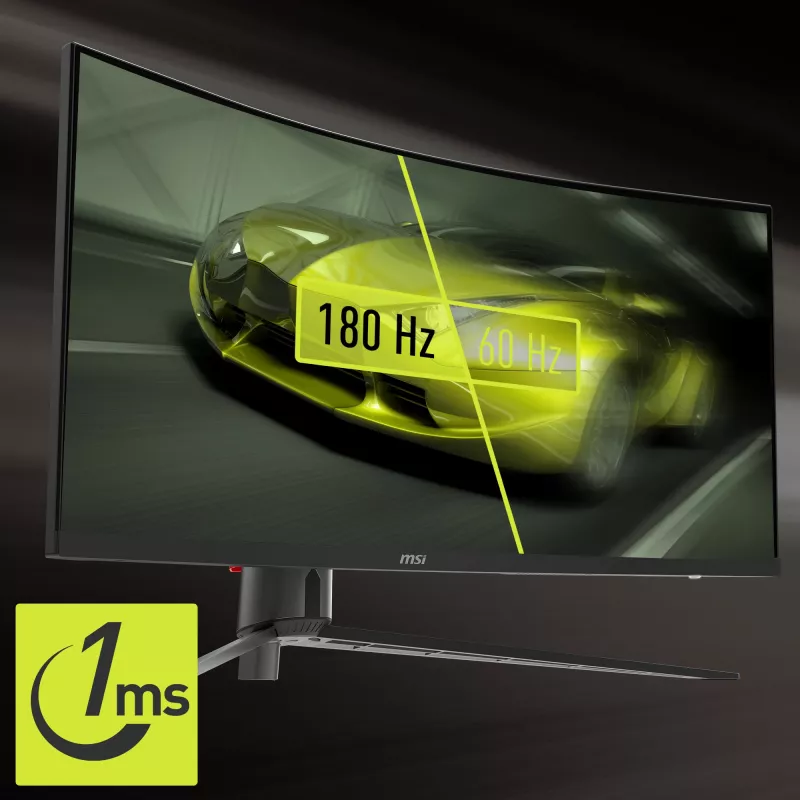 MSI MAG 345CQRDE Computer-Monitor 86,4 cm (34 Zoll) 3440 x 1440 Pixel UltraWide Dual Quad HD Schwarz