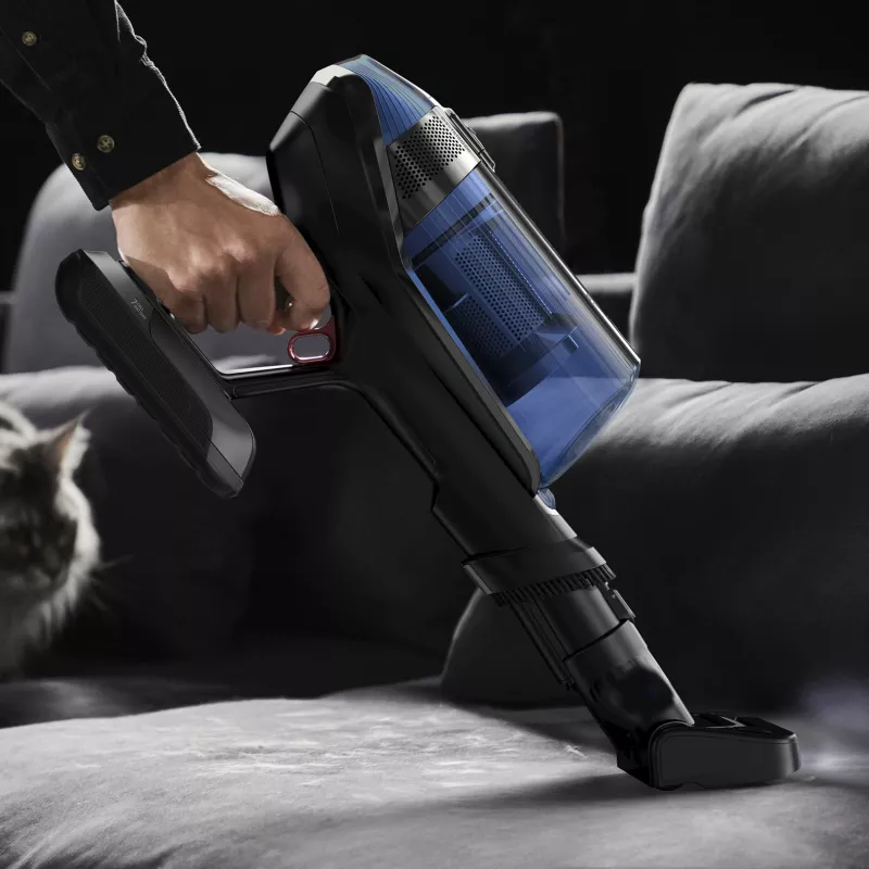 Rowenta RH98C0 2-in-1 Akku-Staubsauger Trocken & Nass beutellos 0,9 L 320 W Blau, Grau