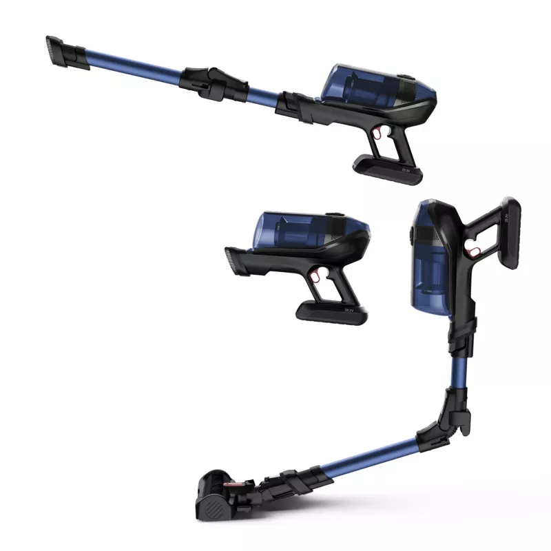 Rowenta RH98C0 2-in-1 Akku-Staubsauger Trocken & Nass beutellos 0,9 L 320 W Blau, Grau