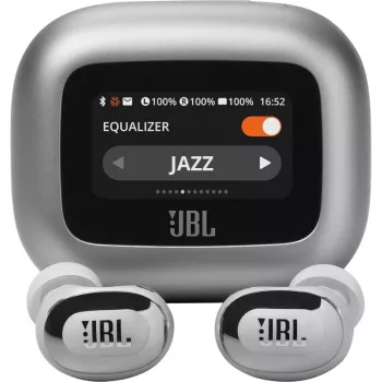 JBL Live Buds 3 Headset Kabellos In-Ear Anrufe/Musik/Sport/Alltag Bluetooth Silber