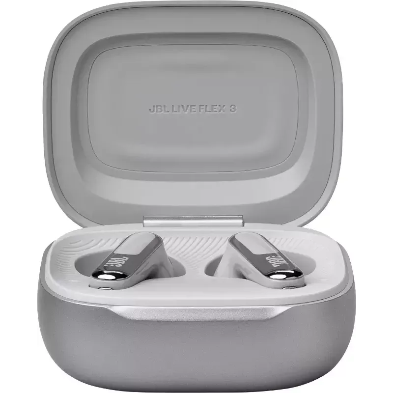 JBL Live Flex 3 Headset Kabellos In-Ear Telefonie/Musik/Sport/Alltag Silber