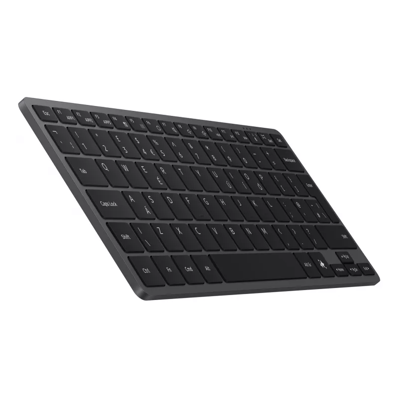 Kabellose Bluetooth-Tastatur Samsung EJ-B7800BBEGDE dunkelgrau — universelle Smart-Tastatur