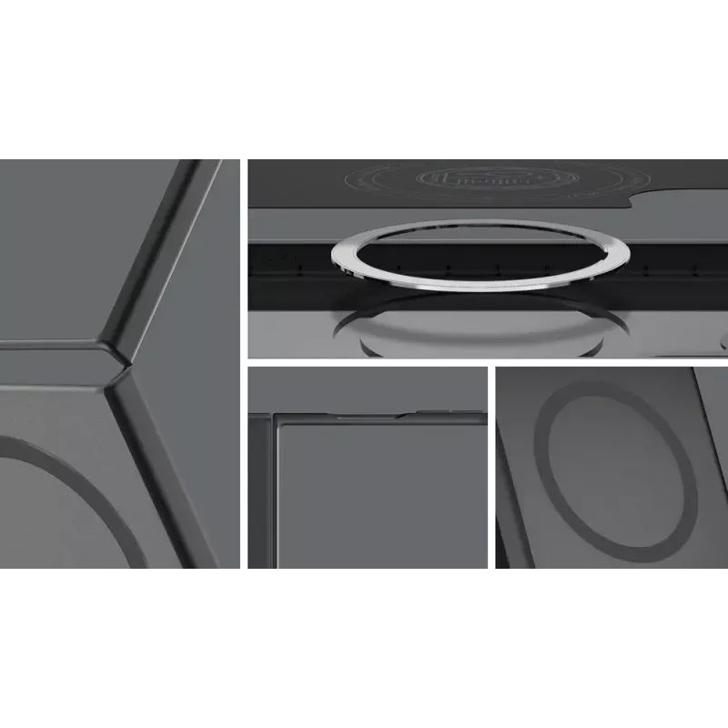 Flip Hülle Samsung Galaxy Z Flip7 — Samsung Spigen Capella Pro, Transparent, PC+TPU, für 6,9 Zoll Bildschirm