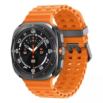 Samsung Galaxy Watch Ultra (2025) SM-L705 LTE Smartwatch, 47 mm, 3,81 cm (1,5 Zoll) AMOLED-Touchscreen 480 x 480, 64 GB, Wi-Fi, GPS, Titanium Gray