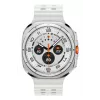 Samsung Galaxy Watch Ultra 3,81 cm (1,5 Zoll) AMOLED 47 mm Digital 480 x 480 Pixel Touchscreen 4G Weiß Wi-Fi GPS (Satellit)