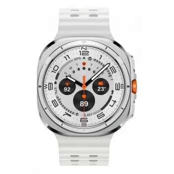 Samsung Galaxy Watch Ultra 3,81 cm (1,5 Zoll) AMOLED 47 mm Digital 480 x 480 Pixel Touchscreen 4G Weiß Wi-Fi GPS (Satellit)