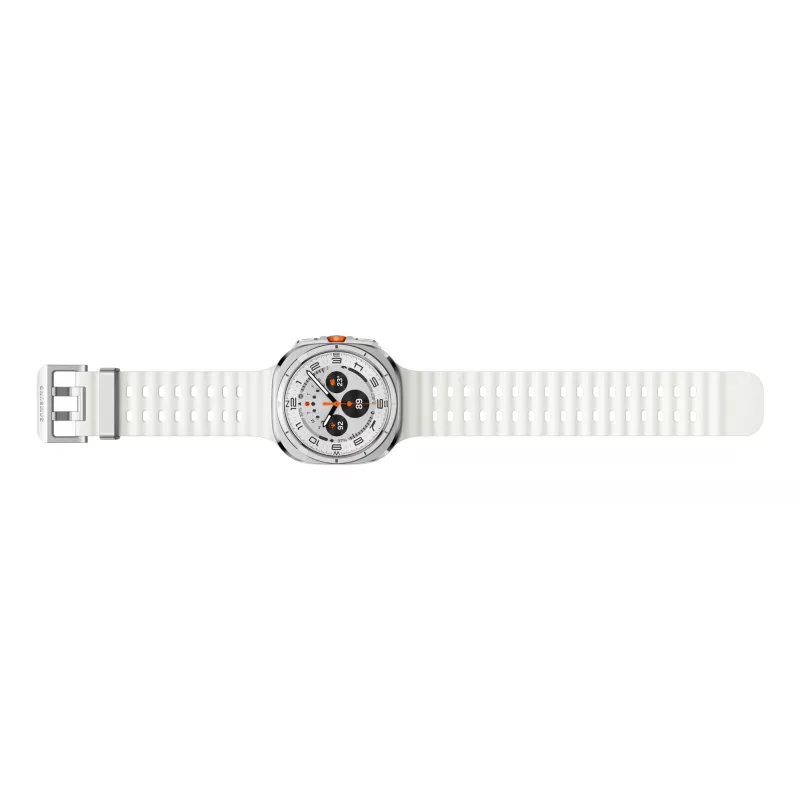 Samsung Galaxy Watch Ultra 3,81 cm (1,5 Zoll) AMOLED 47 mm Digital 480 x 480 Pixel Touchscreen 4G Weiß Wi-Fi GPS (Satellit)