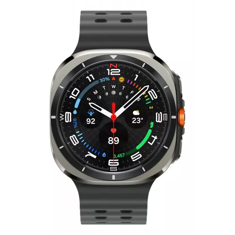 Samsung Galaxy Watch Ultra 3,81 cm (1,5 Zoll) AMOLED 47 mm Digital 480 x 480 Pixel Touchscreen 4G Silber Wi-Fi GPS (Satellit)
