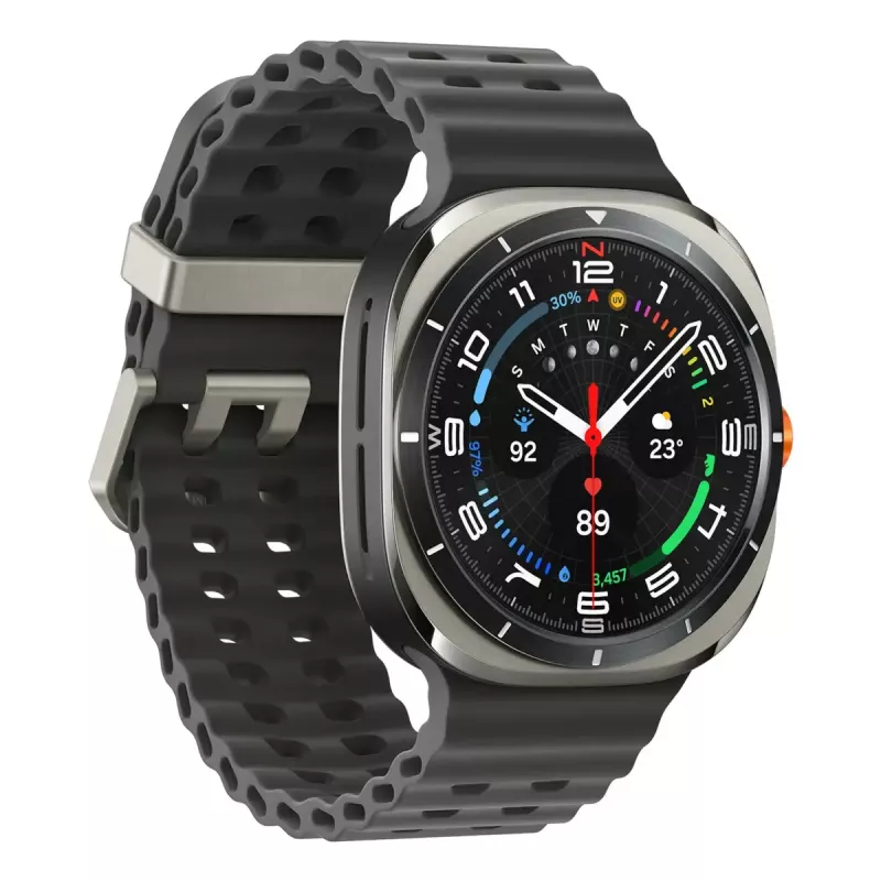Samsung Galaxy Watch Ultra 3,81 cm (1,5 Zoll) AMOLED 47 mm Digital 480 x 480 Pixel Touchscreen 4G Silber Wi-Fi GPS (Satellit)
