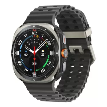 Samsung Galaxy Watch Ultra 3,81 cm (1,5 Zoll) AMOLED 47 mm Digital 480 x 480 Pixel Touchscreen 4G Silber Wi-Fi GPS (Satellit)