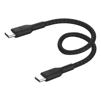 USB-Kabel Belkin BoostCharge USB 2.0 0,15 m USB C Schwarz