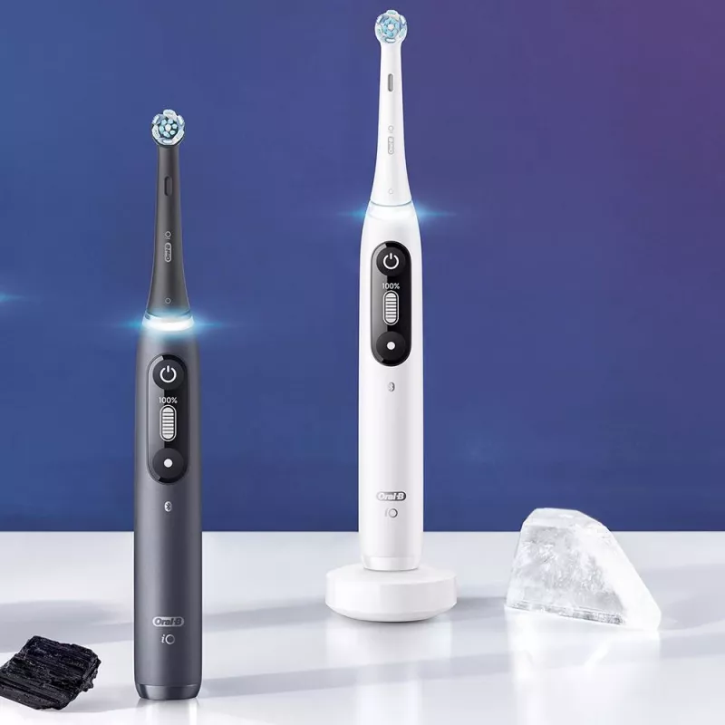 Oral-B iO elektrische Zahnbürste Erwachsene Rotierend Schwarz