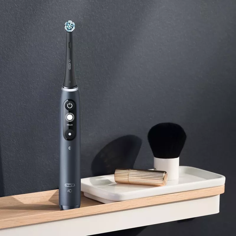 Oral-B iO elektrische Zahnbürste Erwachsene Rotierend Schwarz