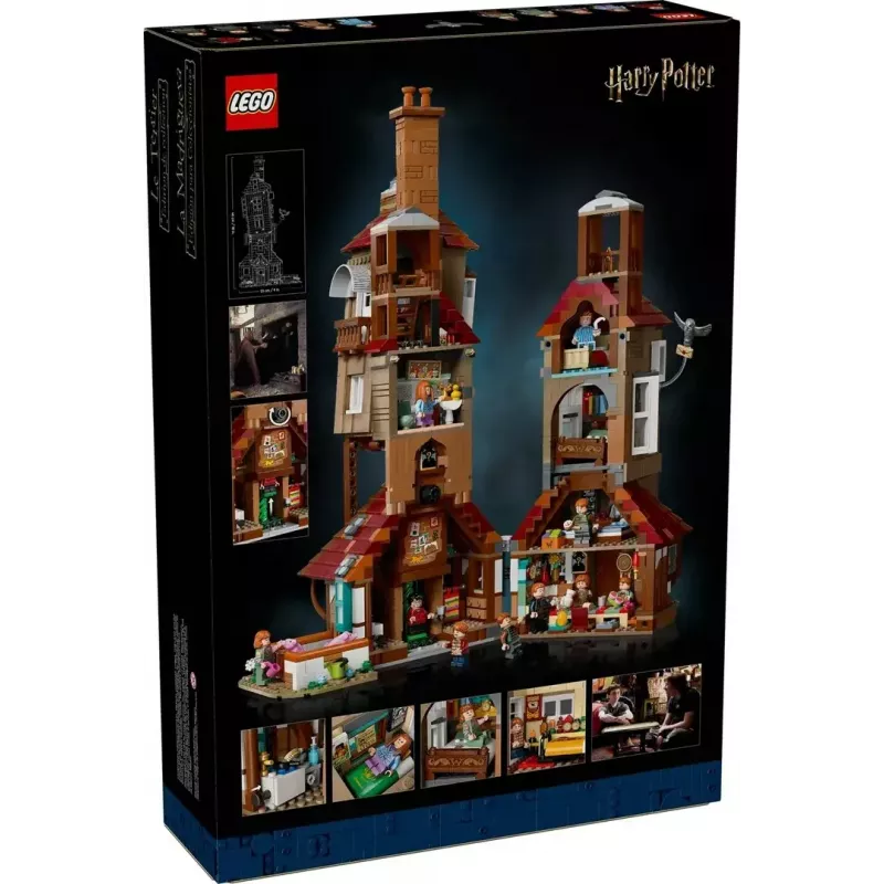 LEGO Harry Potter Der Fuchsbau Sammleredition 76437 Bauset, 2405 Teile, 10 Minifiguren, 460×250×230 mm