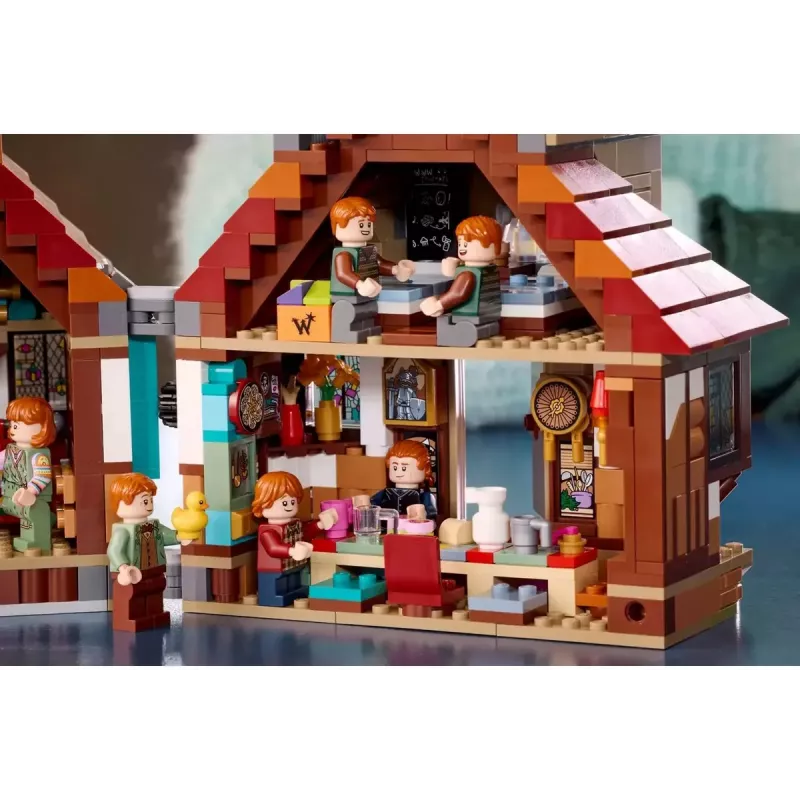 LEGO Harry Potter Der Fuchsbau Sammleredition 76437 Bauset, 2405 Teile, 10 Minifiguren, 460×250×230 mm